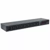 Intellinet 19 inch intelligentne 8 pordiga PDU, 19 inch rackile paigaldatav C13 intelligentne toitejaotusseade; jälgib võimsust, temperatuuri ja niiskust