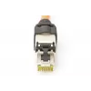 DIGITUS CAT6a Field Termination Plug - STP, dust cap, bend relief