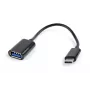 GEMBIRD USB 2.0 OTG USB-C–USB Type-A kaabel (CM/AF), blisterpakend