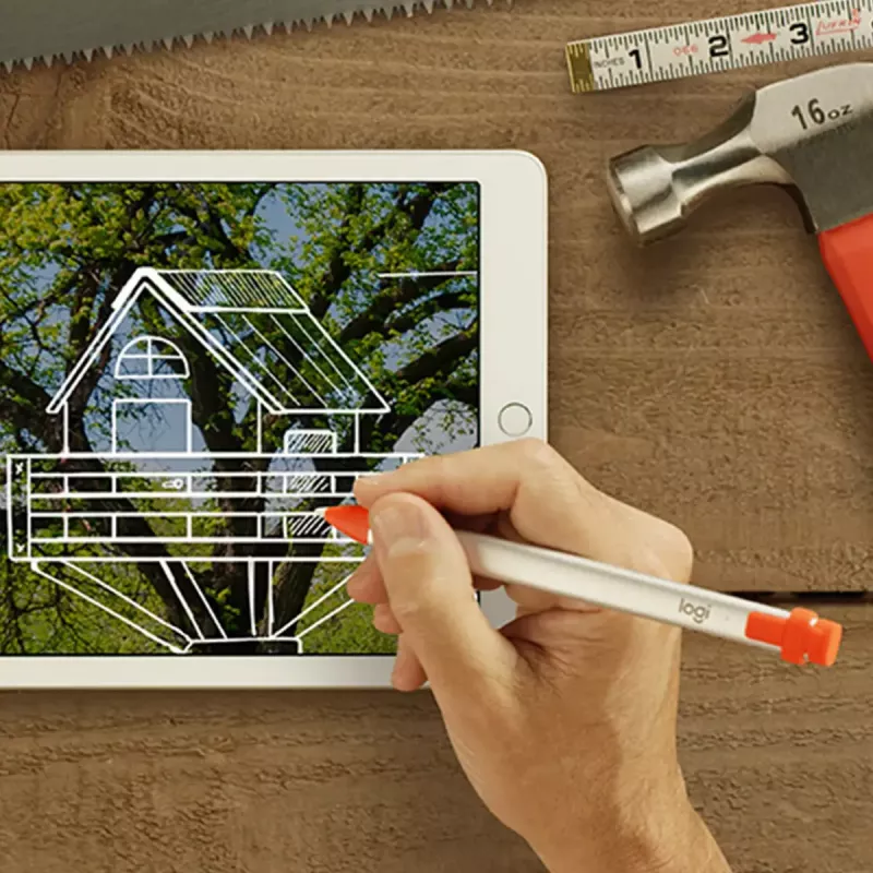 LOGITECH Crayon digitaalne pliiats iPadile, oranž