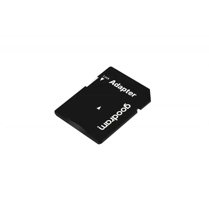 MicroSDHC mälukaart GOODRAM 16 GB Class 10 UHS-I (U1), lugemine 100 MB/s, kirjutamine 10 MB/s, magnetikindel, SD-adapteriga