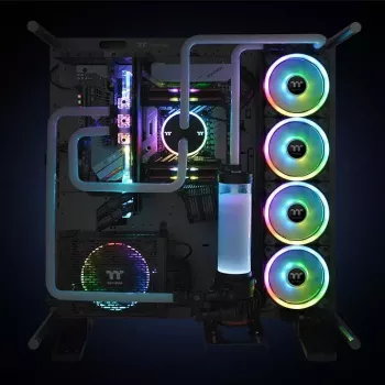 Thermaltake Riing Trio 12 LED RGB radiaatori ventilaator, TT Premium Edition