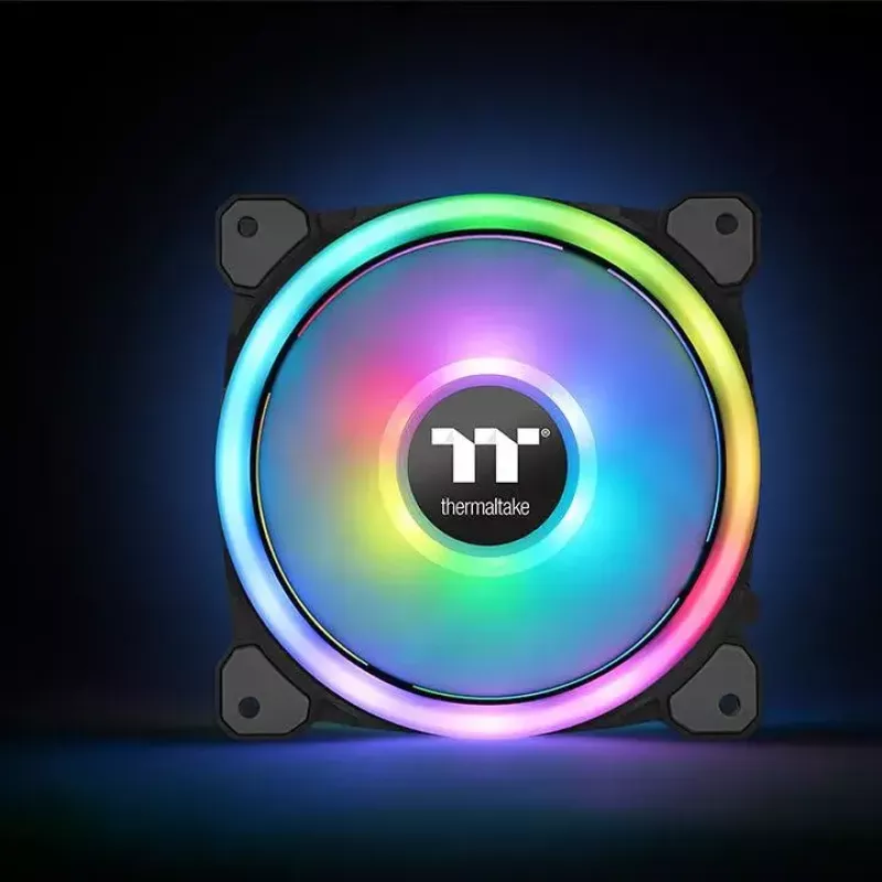 Thermaltake Riing Trio 12 LED RGB radiaatori ventilaator, TT Premium Edition