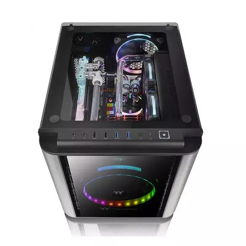 Arvuti korpus Thermaltake Level 20 VT Micro Tower Must
