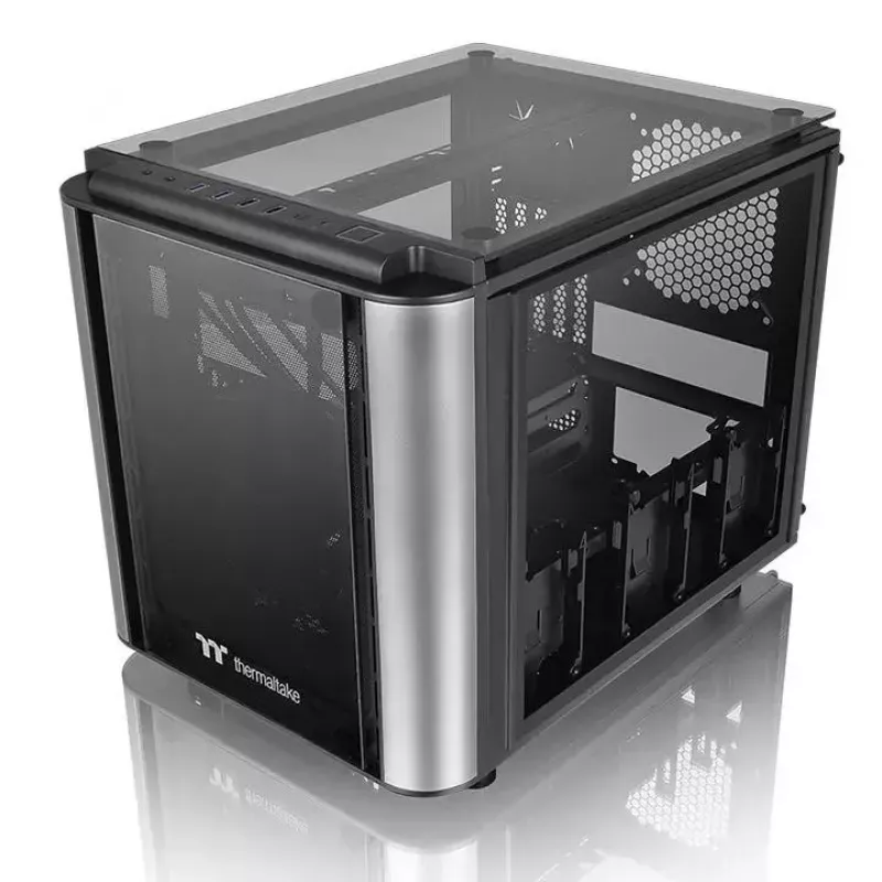 Arvuti korpus Thermaltake Level 20 VT Micro Tower Must