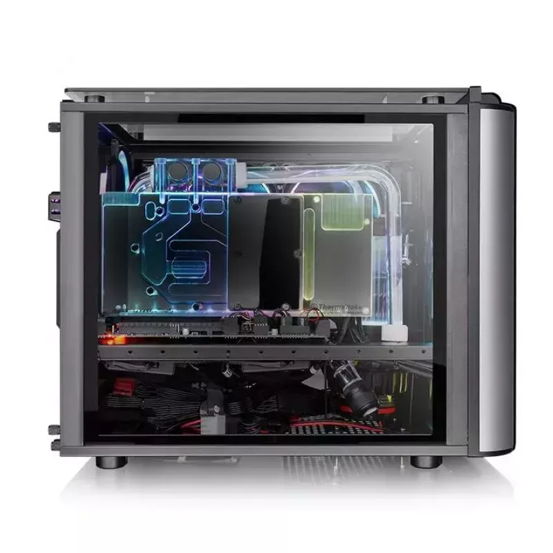 Arvuti korpus Thermaltake Level 20 VT Micro Tower Must