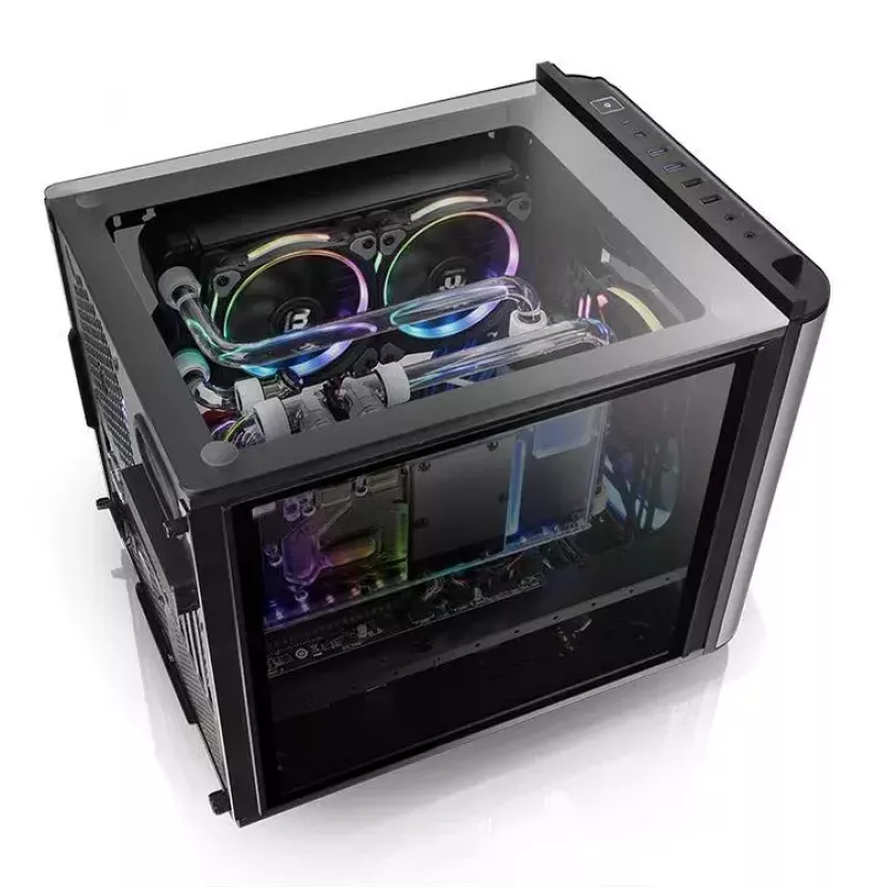 Arvuti korpus Thermaltake Level 20 VT Micro Tower Must