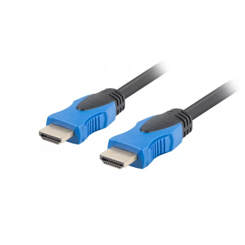 LANBERG HDMI-kaabel - M/m V2.0 4k Cu Must 1,8m