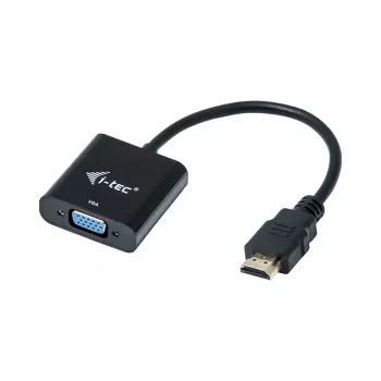 i-tec HDMI to VGA kaabel Adapter, 0.15 m, HDMI, VGA, Male, Female, 1920 x 1080 pixels