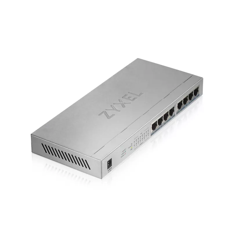 Zyxel GS1008HP Haldamata Gigabit Ethernet (10/100/1000) Toite üle Etherneti (PoE) Hall