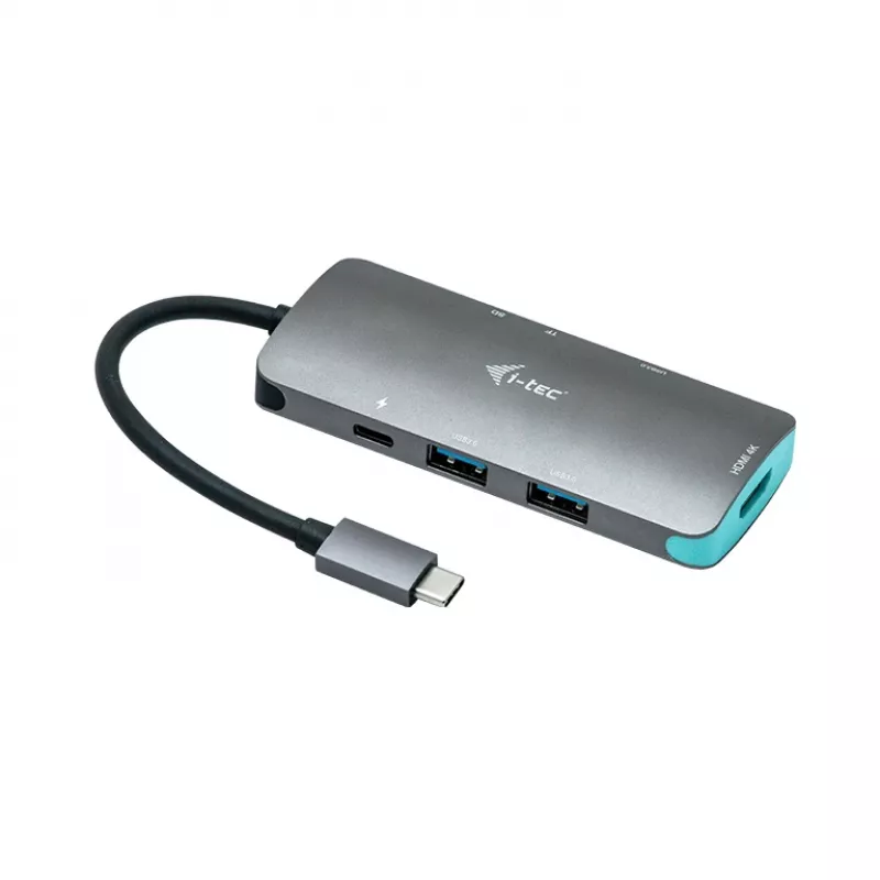 Dokkimisjaam i-tec Metal USB-C Nano Dock 4K HDMI + Power Delivery 100 W