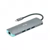 Dokkimisjaam i-tec Metal USB-C Nano Dokkimisjaam 4K HDMI LAN Power Delivery 100 W