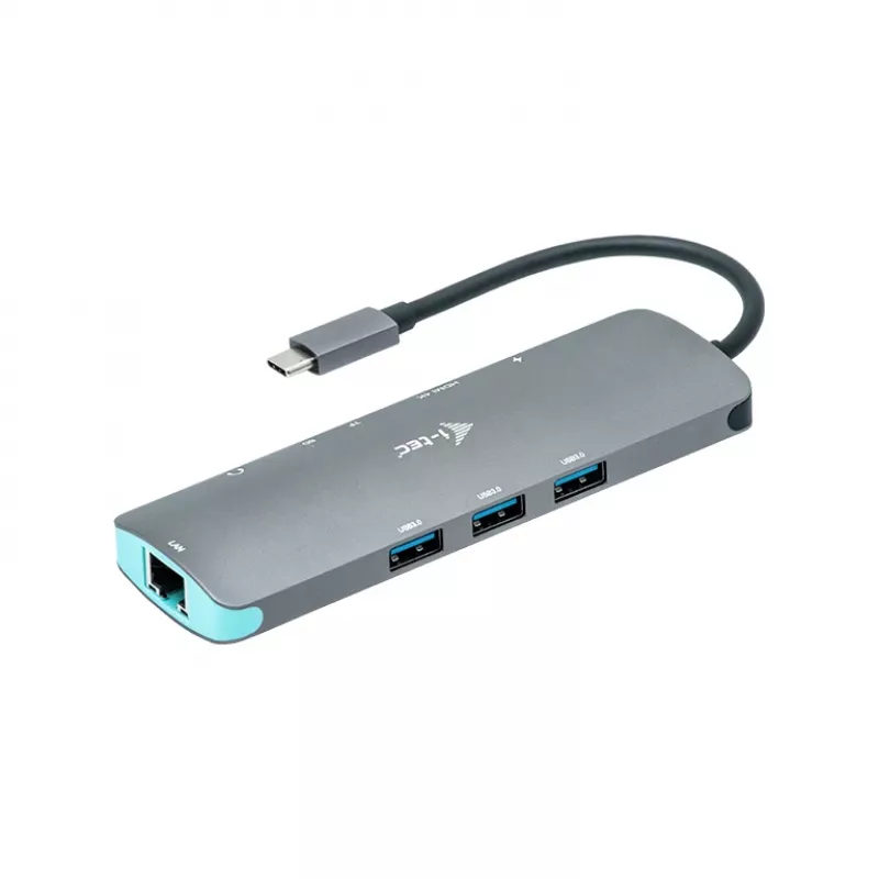 Dokkimisjaam i-tec Metal USB-C Nano Dokkimisjaam 4K HDMI LAN Power Delivery 100 W