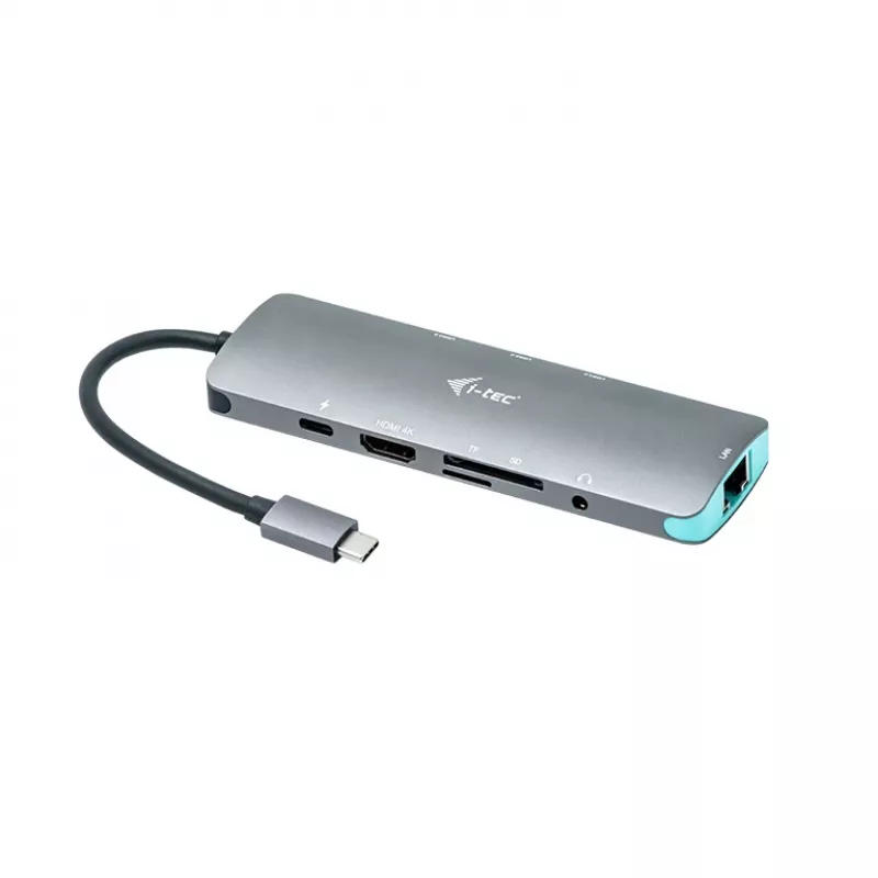 Dokkimisjaam i-tec Metal USB-C Nano Dokkimisjaam 4K HDMI LAN Power Delivery 100 W