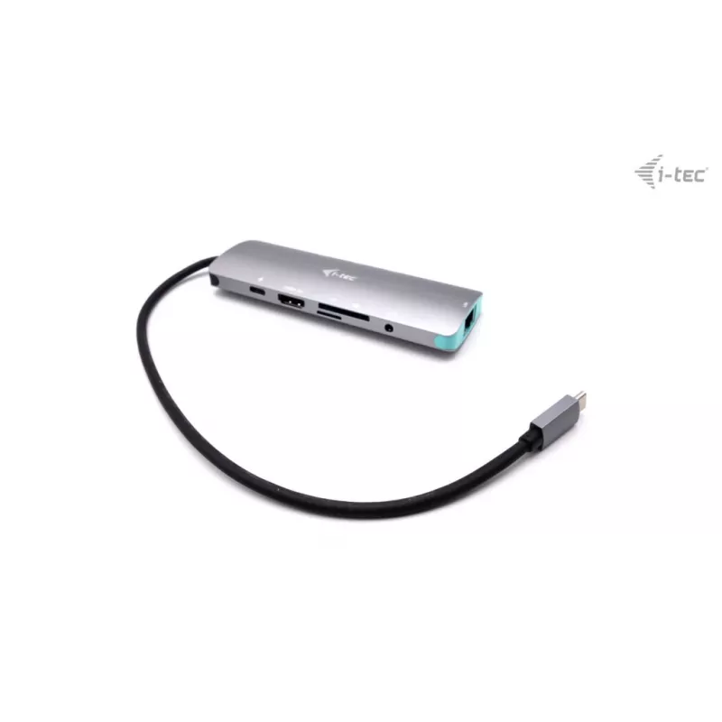 Dokkimisjaam i-tec Metal USB-C Nano Dokkimisjaam 4K HDMI LAN Power Delivery 100 W