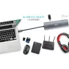 Dokkimisjaam i-tec Metal USB-C Nano Dokkimisjaam 4K HDMI LAN Power Delivery 100 W