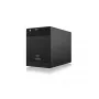 ICY BOX IB-3740-C31 HDD/SSD korpus Must 2.5/3.5 tolli