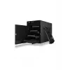 ICY BOX IB-3740-C31 HDD/SSD korpus Must 2.5/3.5 tolli