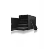 ICY BOX IB-3740-C31 HDD/SSD korpus Must 2.5/3.5 tolli