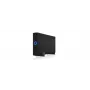 ICY BOX IB-377-C31 HDD/SSD korpus Must 3.5 tolli