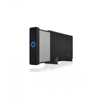 ICY BOX IB-377-C31 HDD/SSD korpus Must 3.5 tolli