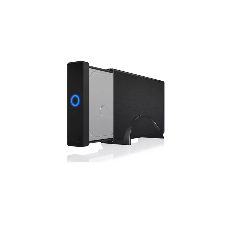 ICY BOX IB-377-C31 HDD/SSD korpus Must 3.5 tolli
