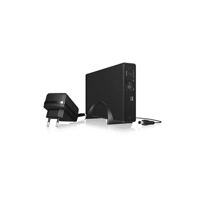 ICY BOX IB-377-C31 HDD/SSD korpus Must 3.5 tolli