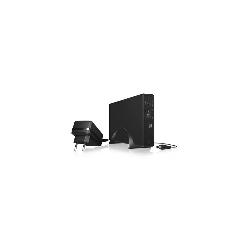 ICY BOX IB-377-C31 HDD/SSD korpus Must 3.5 tolli