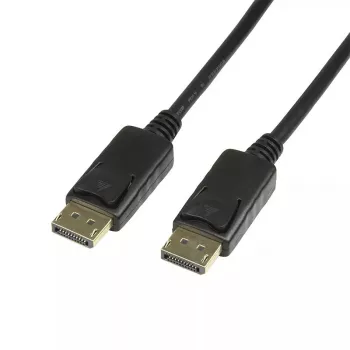 DisplayPorti kaabel LogiLink CV0076 7,5 m Must