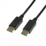 DisplayPorti kaabel LogiLink CV0076 7,5 m Must