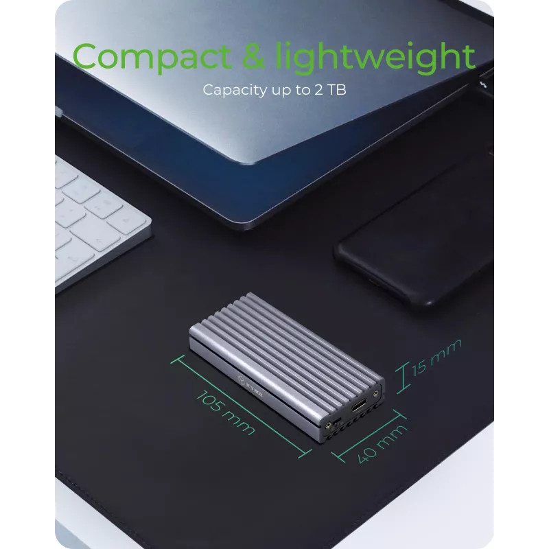 ICY BOX IB-1817M-C31 SSD korpus Hall M.2