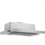 Bosch Serie 4 DFT63AC50 õhupuhasti, poolsisseehitatud (väljatõmmatav), hõbedane, 360 m³/h