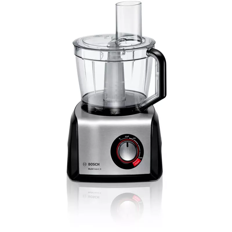 Bosch MC812M865 köögikombain 1250 W 3,9 L Must, Roostevaba teras