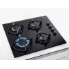 Electrolux EGG6407K Must sisseehitatav 59 cm gaasipliit 4 põletiga