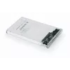 GEMBIRD USB 3.0 2,5tolline SATA HDD ümbris 9,5 mm kettale, läbipaistev plastik