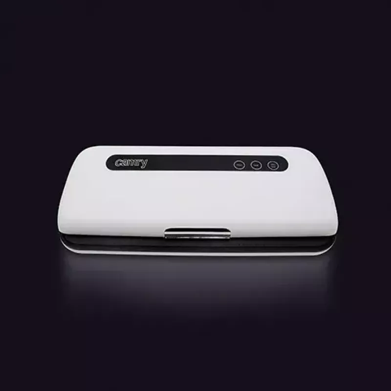 Vaakumsulgur Adler CR 4470 (valge) — 110 W, puutetundlik juhtimine, juhtmepanipaik, sisaldab 5 vaakumkotti