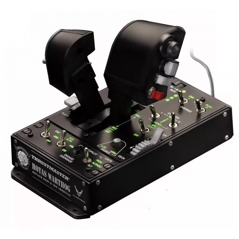 Thrustmaster HOTAS Warthog Dual Throttles Must USB Flight Sim PC