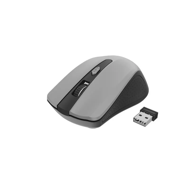 GEMBIRD Wireless hiir Optical MUSW-4B-04-BG - 4 nuppu must/hall