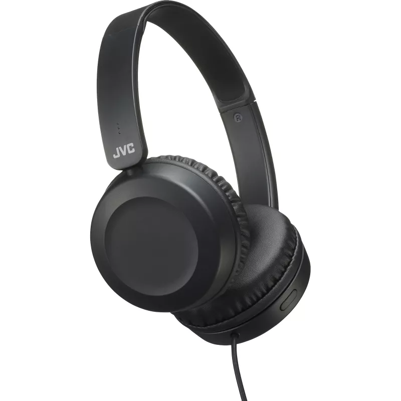 JVC Powerful Sound juhtmega kõrvaklapid, must, juhtmega, 10 - 26000 Hz, kõned/muusika, 140 g, peakomplekt, must