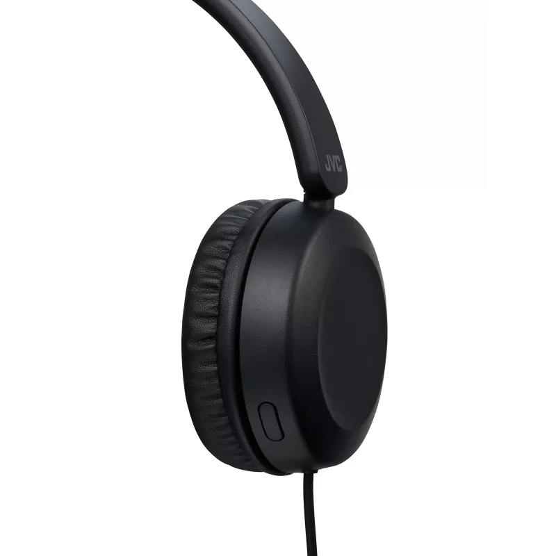 JVC Powerful Sound juhtmega kõrvaklapid, must, juhtmega, 10 - 26000 Hz, kõned/muusika, 140 g, peakomplekt, must