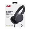 Peakomplekt JVC Powerful Sound juhtmega kõrvaklapid sinine