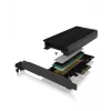 ICY BOX IB-PCI214M2-HSL liidesekaardid/adapter Sisemine M.2