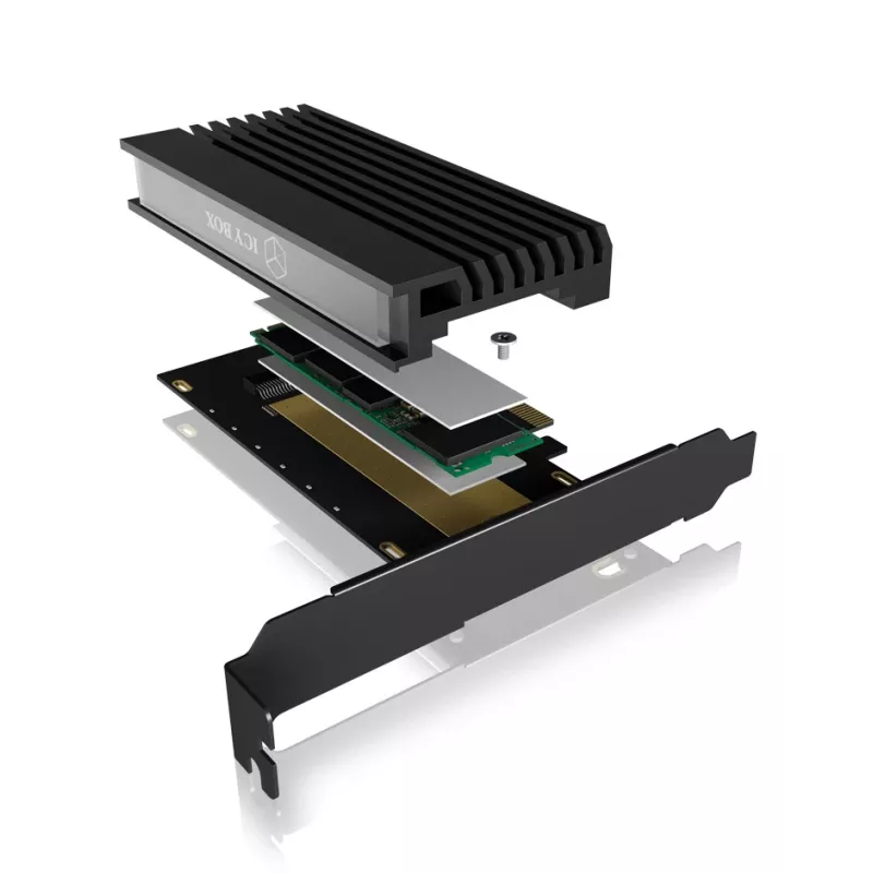 ICY BOX IB-PCI214M2-HSL liidesekaardid/adapter Sisemine M.2