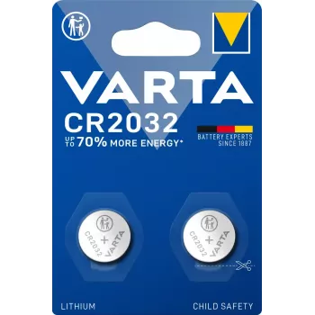Ühekordne patarei Varta 06032 CR2032 liitium