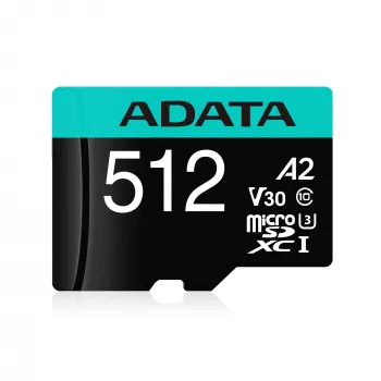 ADATA Premier Pro 512 GB microSDXC Class 10 mälukaart