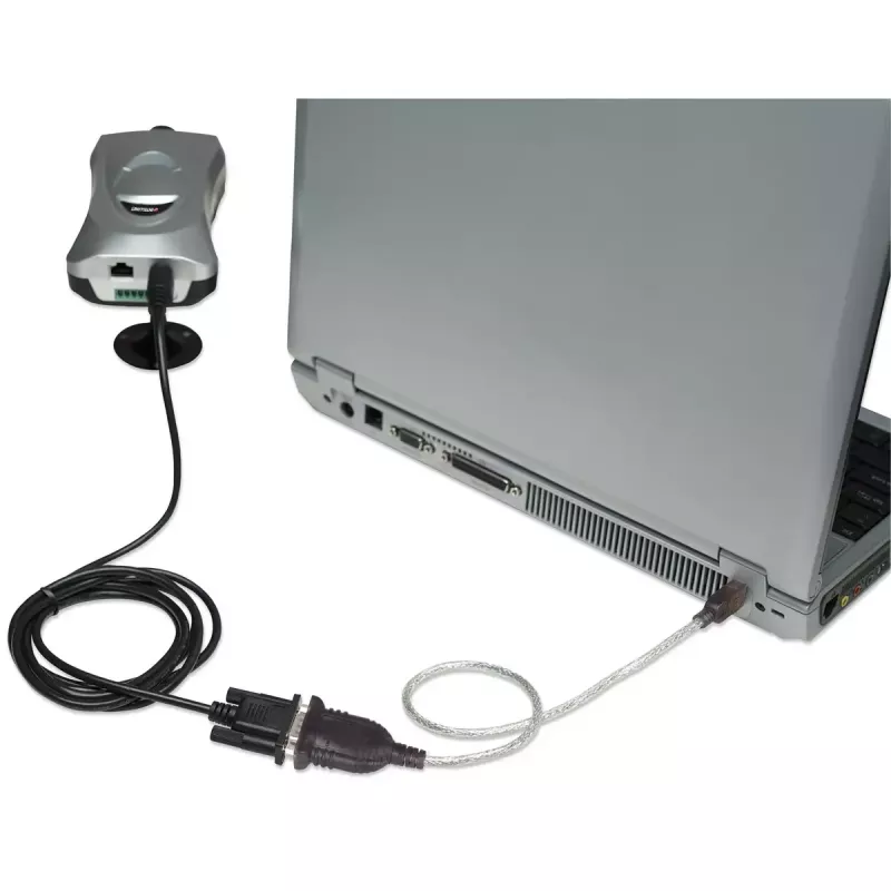 USB-A-Serial muundurkaabel Manhattan 205146