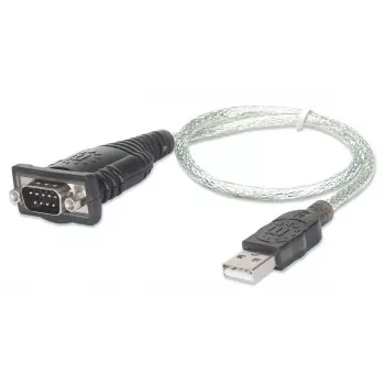 USB-A-Serial muundurkaabel Manhattan 205146