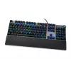 Juhtmega mehaaniline mänguklaviatuur IBOX AURORA K-4 — QWERTY, 108 klahvi, reguleeritav LED-taustvalgustus, veekindel, USB, 1,6 m kaabel