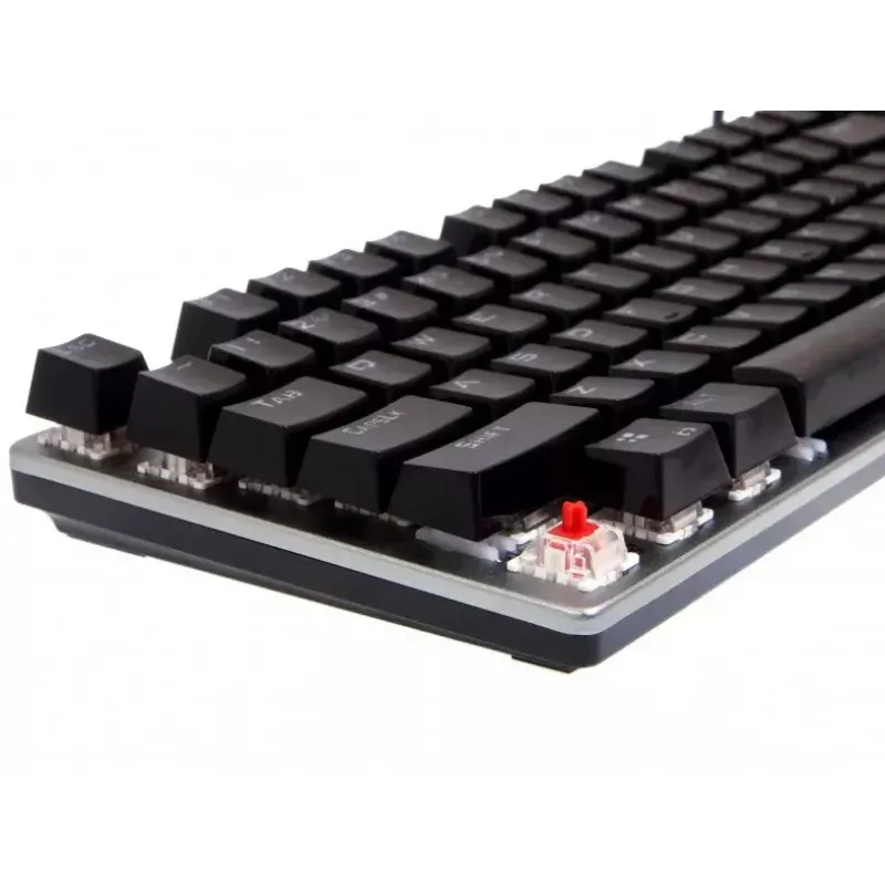 Juhtmega mehaaniline mänguklaviatuur IBOX AURORA K-4 — QWERTY, 108 klahvi, reguleeritav LED-taustvalgustus, veekindel, USB, 1,6 m kaabel