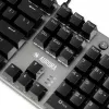 Juhtmega mehaaniline mänguklaviatuur IBOX AURORA K-4 — QWERTY, 108 klahvi, reguleeritav LED-taustvalgustus, veekindel, USB, 1,6 m kaabel
